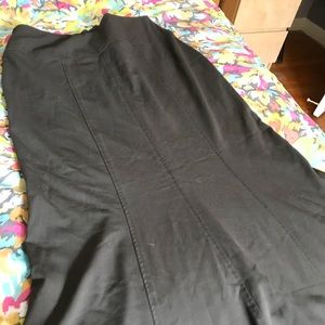 Long Grayish Brown Skirt